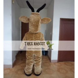 Brown Adult Reindeer Mascot Costume