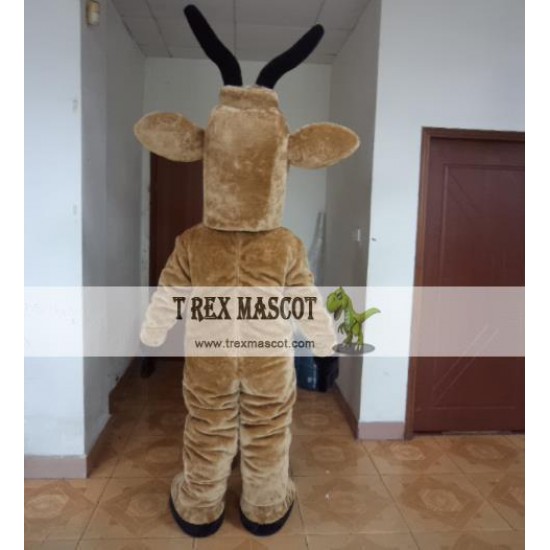 Brown Adult Reindeer Mascot Costume