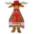 Female Moose Mascot Costume For Adult