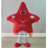 Red Star Mascot Costume For Adult