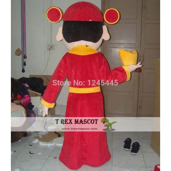 Adult The God Of Fortune Mascot Costume