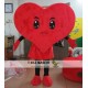 Adult Red Heart Mascot Costume