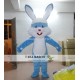 Blue Easter Bunny Mascot Costume For Adult