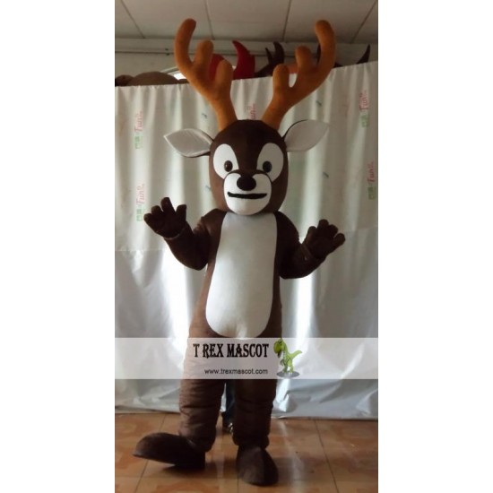 Adult Deer Mascot Costume