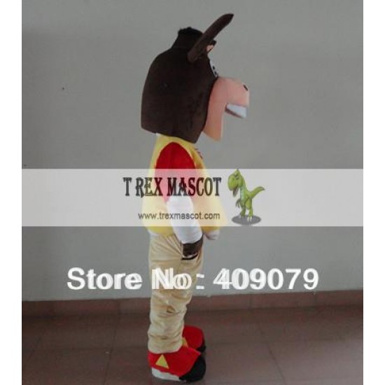 Adult Donkey Mascot Costume