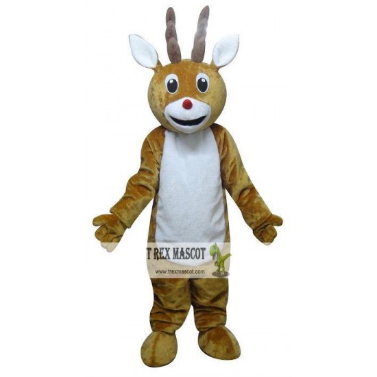 Adult Reindeer Mascot Costume