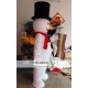 Adult Snowman Mascot Costume