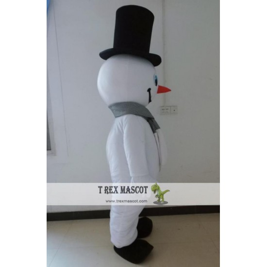 Snowman Mascot Costume T For Adults