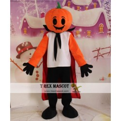 Adult Halloween Pumpkin Mascot Costume