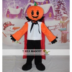 Adult Halloween Pumpkin Mascot Costume