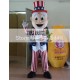 Uncle Sam Costume Adult Uncle Sam Mascot Costume