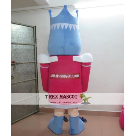 Nutcracker Mascot Costumes For Christmas,Carnival For Adult