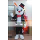 Single Ear Bunny Mascot Costume Adult Rabbit Bunny Mascot Costume