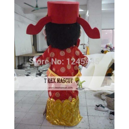 Good Version Adult Mascot Costume Fu Lu Shou Mascot