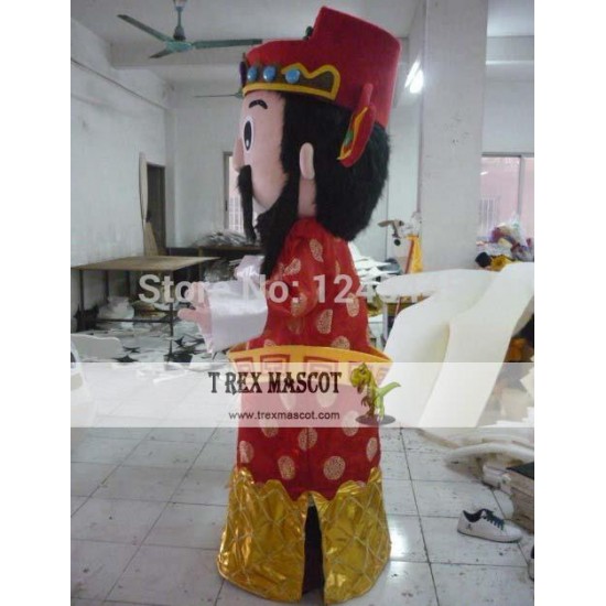 Good Version Adult Mascot Costume Fu Lu Shou Mascot