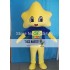 Star Adult Costume Yellow Star Mascot Costume