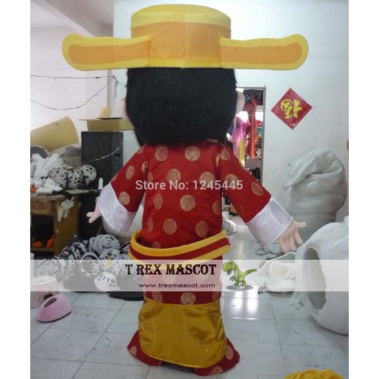 Fu Lu Shou Adult Mascot Costume Adult Fu Lu Shou Costume