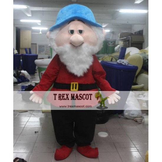 Eva Dwarf Mascot Costume Easy Wearing Adult Dwarf Mascot Costume