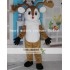 Christmas Reindeer Mascot Costume Adult Funny Deer Costume