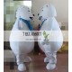 Big Polar Bear Mascot Costume For Adults