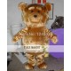 Big Head Fat Teddy Bear Mascot Costume For Adult