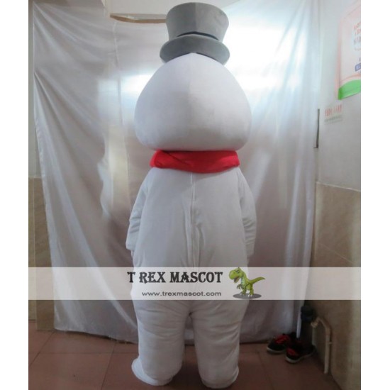 Snowman Olaf Mascot Costume For Adult Snowman Mascot Costume