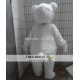 White Polar Bear Mascot Costume Adult Bear Costume