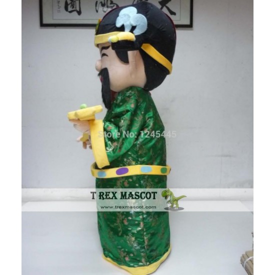 Good Version Adult Fu Lu Shou Mascot Costume