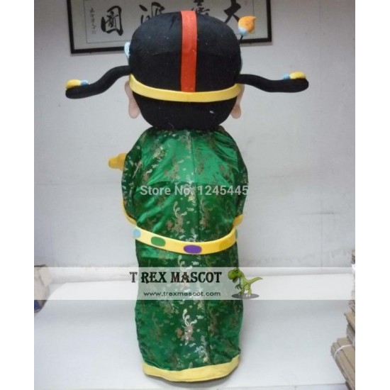 Good Version Adult Fu Lu Shou Mascot Costume