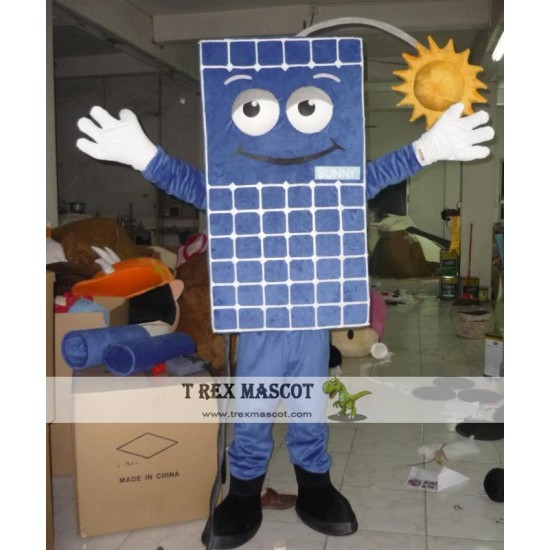 Solar Pannel Mascot Costume For Adult