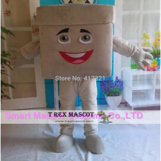 Box Mascot Costume For Adult