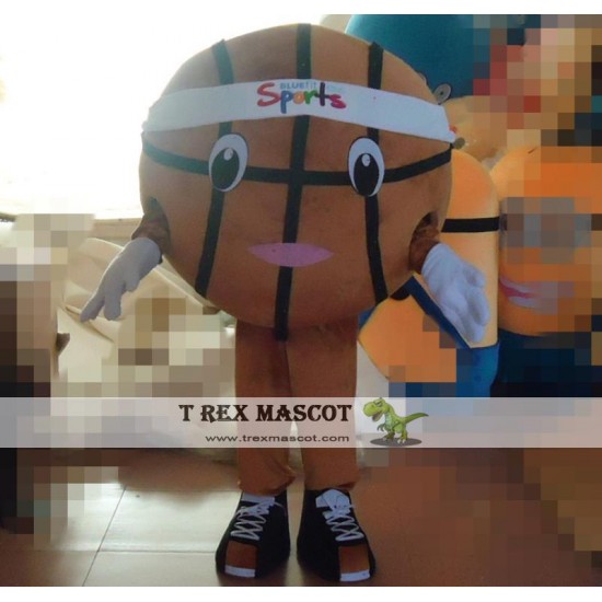 Adult Basketball Mascot Costume