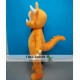 Orange Colour Dinosaur Mascot Costume Adult Dino Mascot Costume