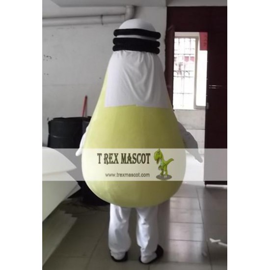 Adult Light Lamp Bulb Mascot Costume