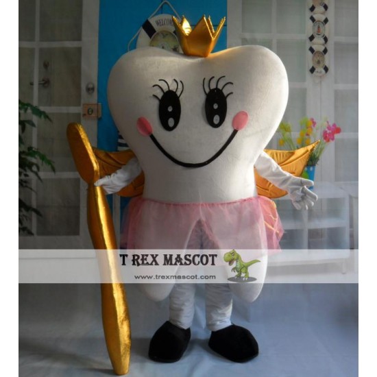 Angel Of Tooth Mascot Costume For Adult