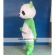 Green Panda Mascot Costume Adult Panda Mascot