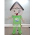 Adult Happy House Mascot Costume