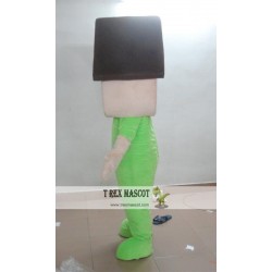 Adult Happy House Mascot Costume