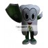 Adult Tooth Guards Mascot Costume With Shield