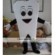 Adult Happy White Tooth Mascot Costume