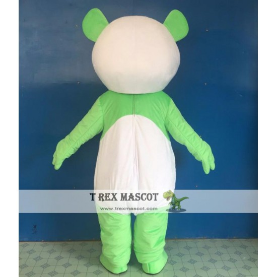 Green Panda Mascot Costume Adult Panda Mascot