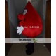 Adult Red Blood Mascot Costume