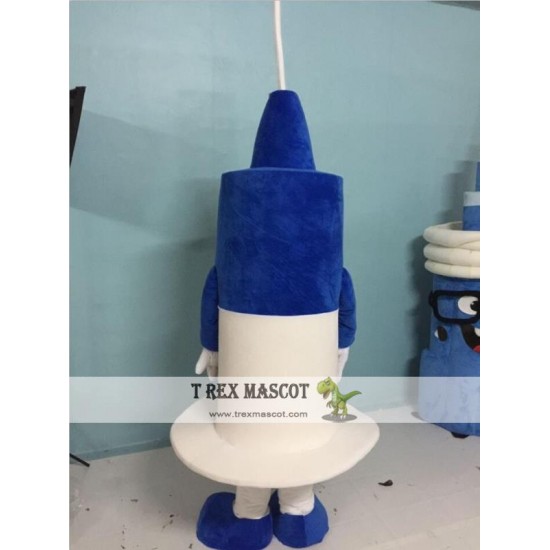 Syringe Mascot Costume For Adult