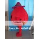 Adult Red Ball Mascot Costume