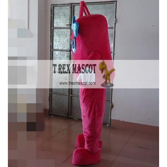 All Pink Handbag Mascot Costume Handbag Mascot For Adults