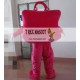 All Pink Handbag Mascot Costume Handbag Mascot For Adults