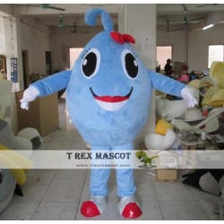 All Blue Ball Mascot Costume Adult Ball Mascot