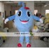 All Blue Ball Mascot Costume Adult Ball Mascot