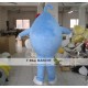 All Blue Ball Mascot Costume Adult Ball Mascot