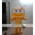 Funny Mascot Costume Plush Yellow Tv Costume For Adult